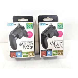 Skywin Qi Rechargeable Battery Pack for Xbox One Wireless Charging 700mAh 2-Pack